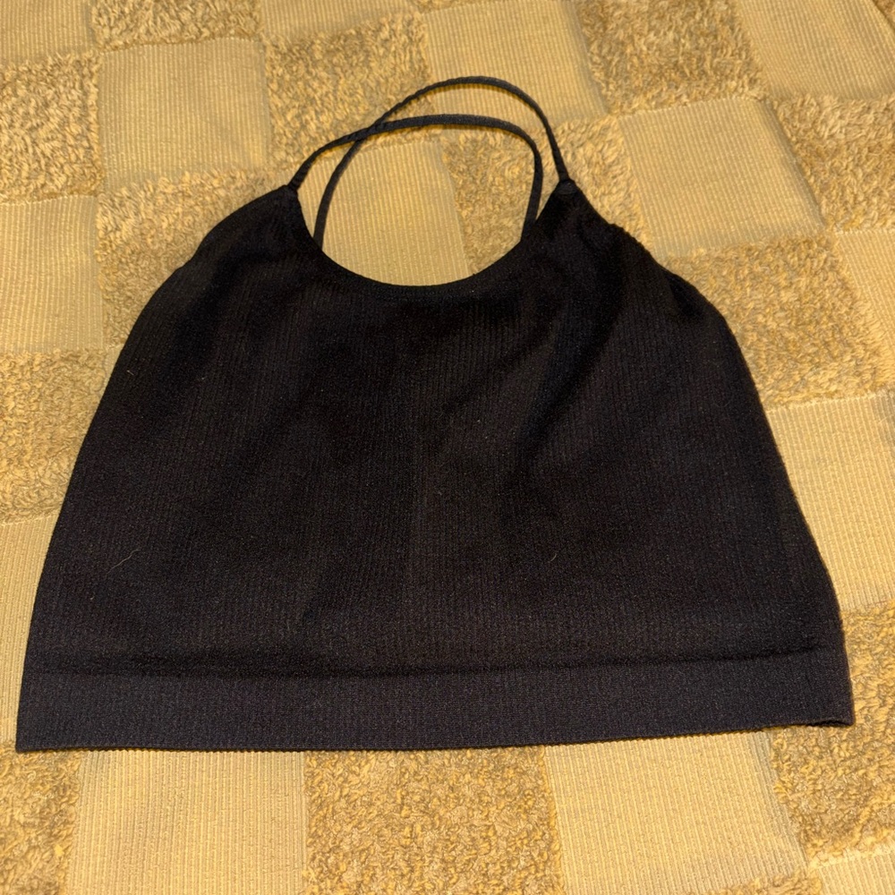 Colsie Black Knit Top